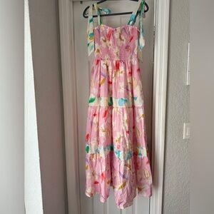 Peach Love maxi dress